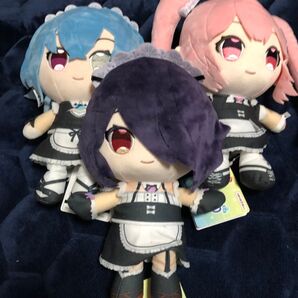 あおぎり高校 ココぎゅっと! ぬいぐるみ メイド ver 音霊魂子 千代浦蝶美 春雨麗女 ぬいぐるみ
