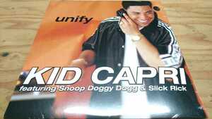 新品未開封 KID CAPRI featuring Snoop Doggy Dogg & Slick Rick/unify 12