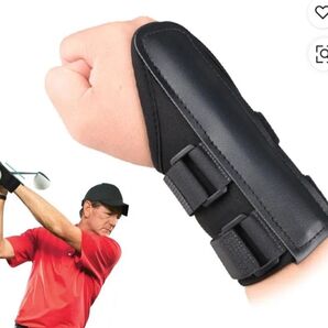 ダウンブローリストバンド 手首の折れ防止 ブレースバンド スイング矯正 ゴルフ練習器具 ゴルフ