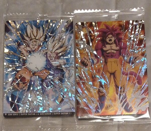 SEC SSRセット ドラゴンボール イタジャガ vol.6 孫悟空 超サイヤ人 孫悟飯 超サイヤ人2 超サイヤ人4