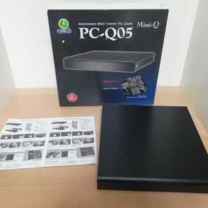 新品 送料無料 LIAN LI PC Q05 Mini Q THIN Mini ITX ブラック スリム PC ケース ゆうパックおてがる