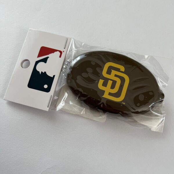 【MLB / メジャーリーグベースボール】チームロゴ コインケース パドレス