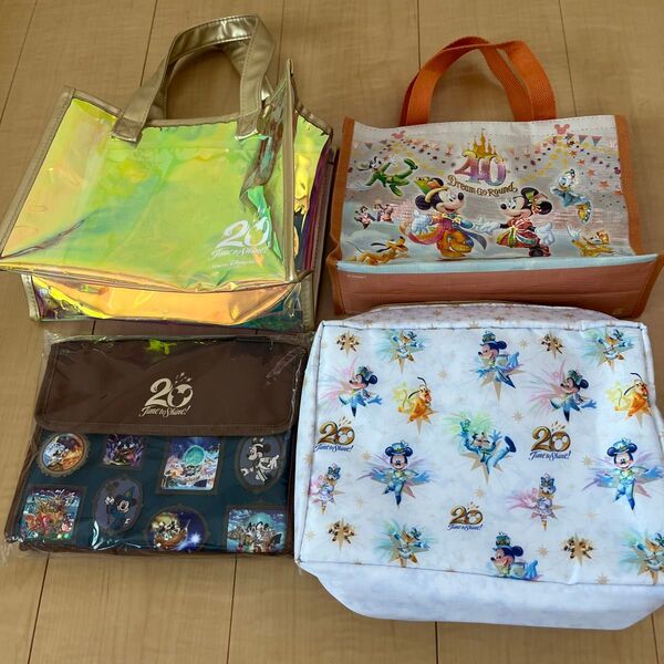 4個セット TDR 20周年 タイムトゥシャイン ショッパー等