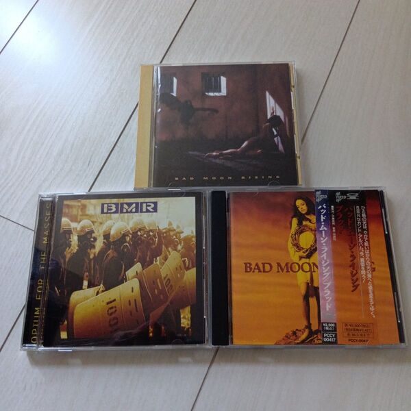 BMR BAD MOON RISING 3枚セット♪