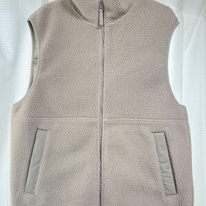 GU ジーユー フリース ベスト ジャケット S ボア