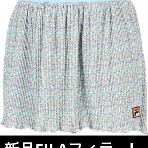 タイムセール L フィラ FILA 【テニス】ミックスニットプリント プリーツスコート
