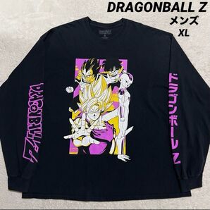 00s DRAGONBALL Z アニメT L/S 悟空 フリーザ メンズ XL