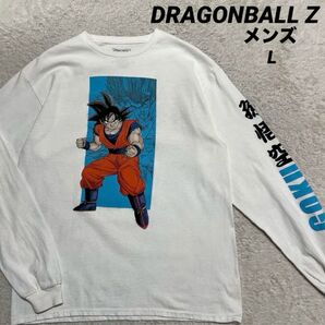 00s DORAGONBALL Z L/S 孫悟空 袖プリント メンズ L