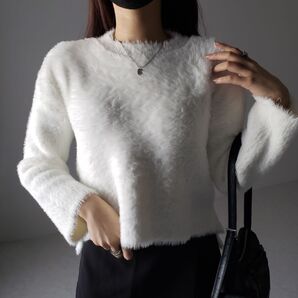 ミームセレクト リッチシャギーニット