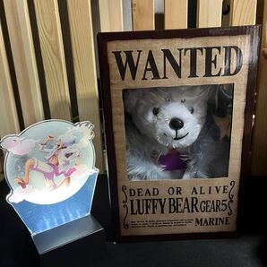 【限定品】ONEPIECE LUFFY BEAR GEAR5 ぬいぐるみ & 一番くじアクリルライト セット