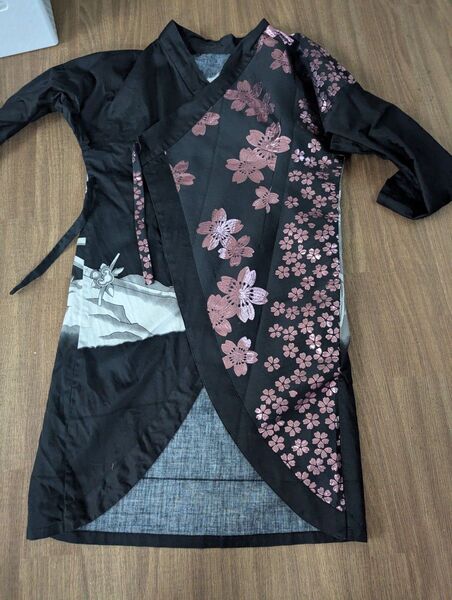 はっぴ 法被 羽織り 半纏 桜 鯉 和柄 和風 大人用 うらじゃ