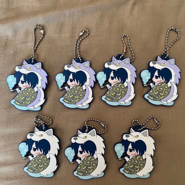 銀魂 高杉 アニマル ラバーストラップ セット