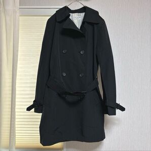 東京スタイル トレンチコート TOKYO STYLE 春コート 美品 ブラック