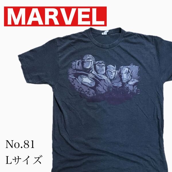 【新品】MARVELアベンジャーズ ヒーロー メンズLサイズTシャツ