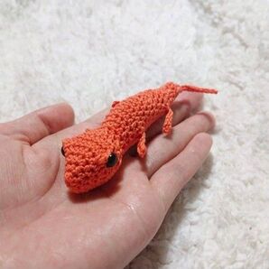 ●みかん ミニいもりのあみぐるみ
