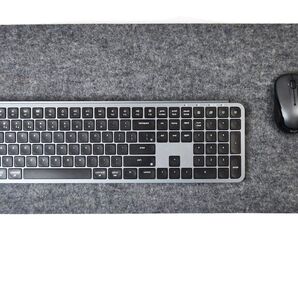 atelierCODEL デスクマット フェルト 極厚5mm 羊毛 キーボード マウス対応 日本製 グレー 300×600mm