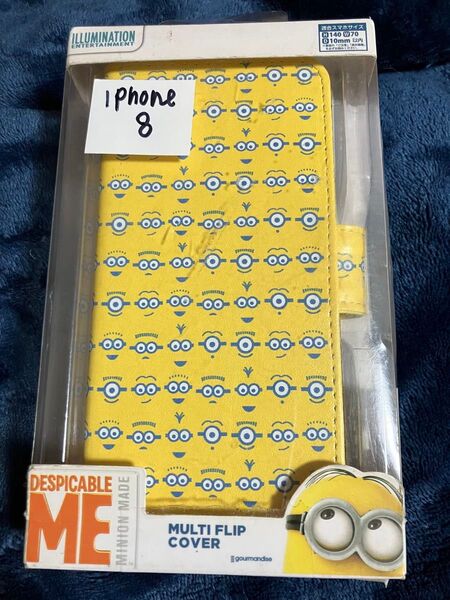 ミニオンズ マルチフリップカバー iPhoneスマホカバー 手帳型 ユニバーサル