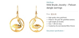 Wild Bryde Jewelry・ペリカン・鳥・バード・トルコ石・パウア貝・シェル・アバロンシェル・ターコイズ・日本未発売