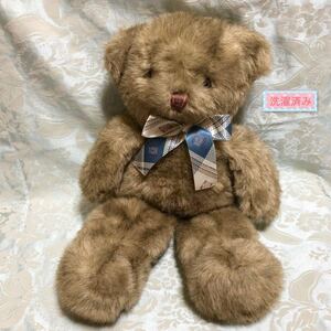 caddle bear 可愛いくま ぬいぐるみ くま クマ 昭和レトロ メルヘン ファンシー 人形 ※洗濯済み