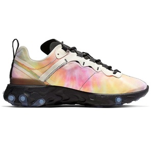 ■ナイキ ウィメンズ リアクト エレメント 55 タイダイマルチ/ブラック 新品 27.0cm US10 NIKE WMNS REACT ELEMENT 55 TAI-DAIの画像2