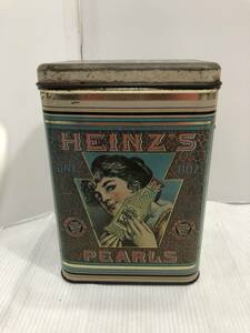 H.J.HEINZ CO. PITTSBURG,U.S.A. 空き缶　Tin Can アメリカ買い付け品US雑貨小物入れインテリア