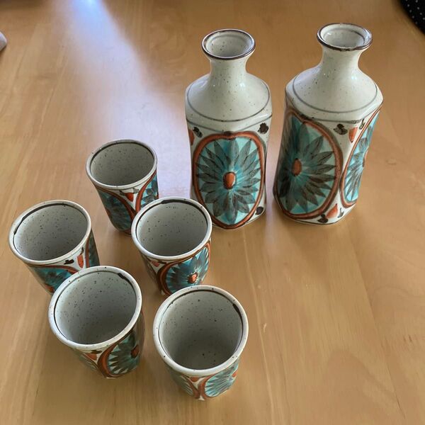 徳利と盃 7個セット まとめ売り 陶器