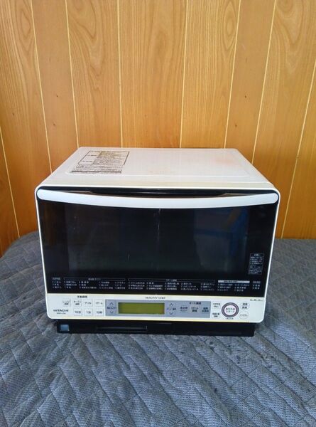 HITACHI MRO-LS8 日立 過熱水蒸気オーブンレンジ 2013年製 動作品 スチームオーブン 角皿欠品 ヘルシーシェフ
