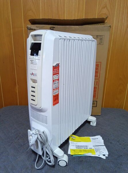 デロンギ TDD0915W オイルヒーター ドラゴンデジタル DeLonghi