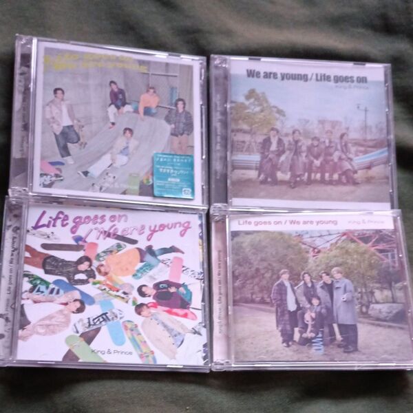 Life goes on/We are young (Dear Tiara盤/FC限定) (DVD付) King & Prince