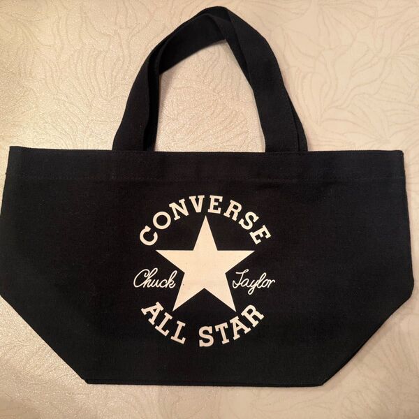 CONVERSE ミニトートバッグ ノベルティ 非売品 ブラック 黒