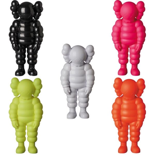 KAWS WHAT PARTY WHITE/BLACK/PINK/YELLOW/ORANGE