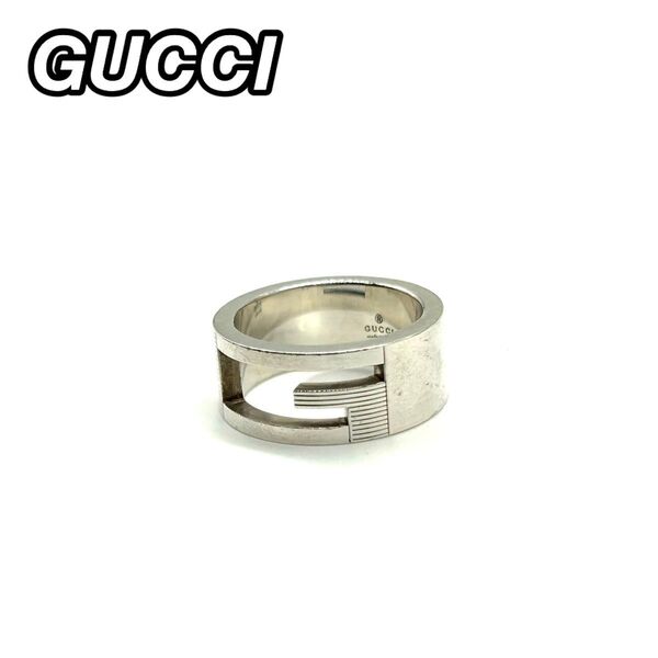 グッチ GUCCI Gカットリング 指輪 アクセサリー シルバー 10