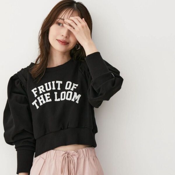 トレーナー スウェット 「FRUIT OF THE LOOM別注」オープンショルダースウェット レディース vis ビス
