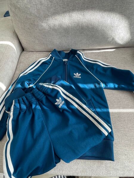 adidas トラックジャケットジャージセット キッズ