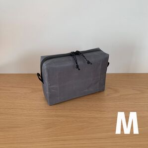 ボックスポーチMサイズ DCF ダイニーマ 2.92oz グレー