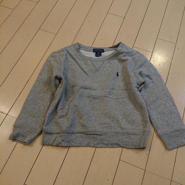 ラルフローレン ポロ Ralph Lauren グレー トレーナー 110 スウェット