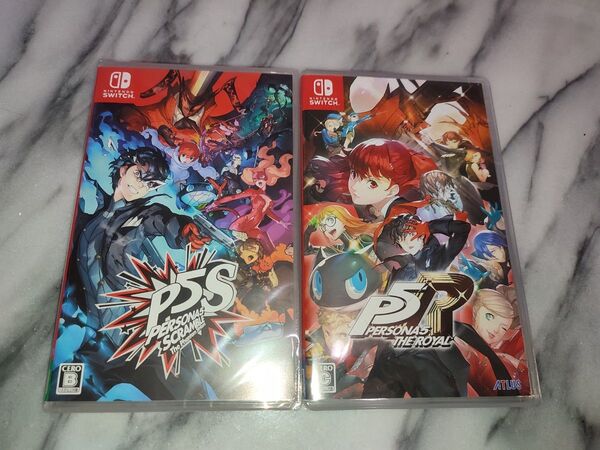 新品未開封 ペルソナ5 スクランブル ザ ファントム ストライカーズ ペルソナ5 ザ・ロイヤル switch
