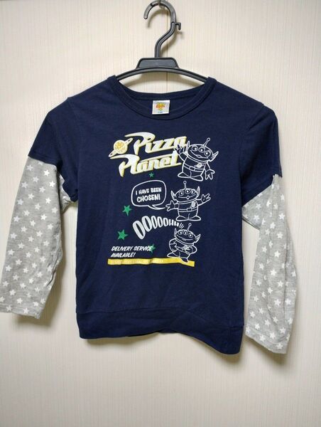 ディズニー トイ・ストーリー4 キャラクター グリーンメン 長袖Tシャツ 130センチ