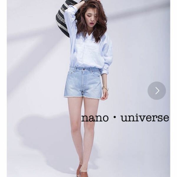 【未使用】nano・universe ナノユニバース / ショートパンツ デニム