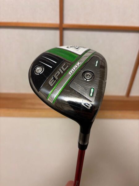 Callaway EPIC MAX VENTUS TR RED フェアウェイ