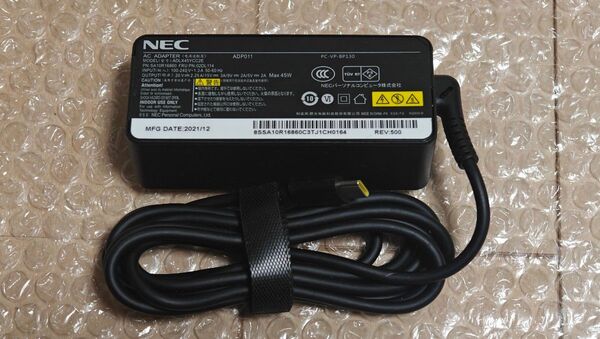 ★中古品★NEC 45W USB-C TYPE-C ACアダプター