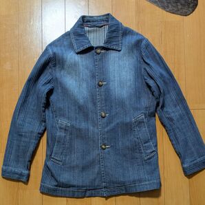 【美品レア】CHAPS DENIM チャップス デニムジャケット ヴィンテージ加工 size M