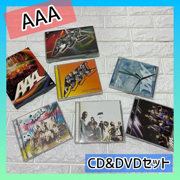 AAA トリプルエー Nissy CD DVD まとめ売り 初期メンバー 限定盤