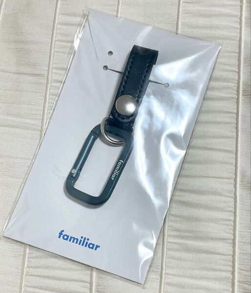 新品 ファミリア ストラップ ネイビー
