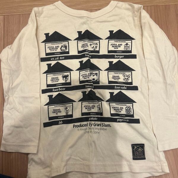 美品 グランドスラム 110センチ Tシャツ 長袖 ロンT