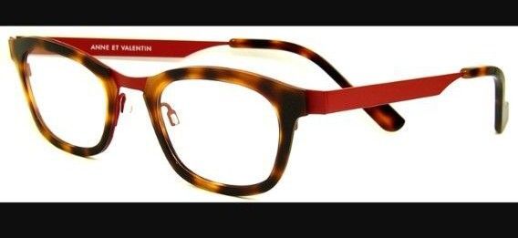 【美品】メガネ anne et valentin(アン・バレンタイン)「CONCEPT F」シリーズ「FLORA」