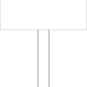 シンプル立札看板 「番号数字16(黒)」駐車場 屋外可(面板 約H45.5cmxW30cm)全長1m