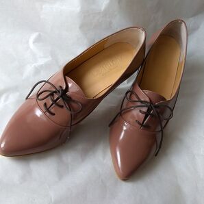 レースアップパンプス パンプス