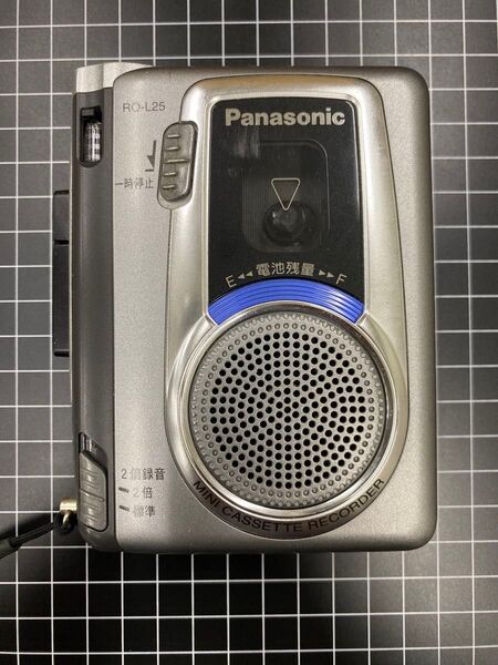 Panasonic ミニカセットレコーダー RQ-L25