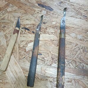 餌木、木工用小刀セット